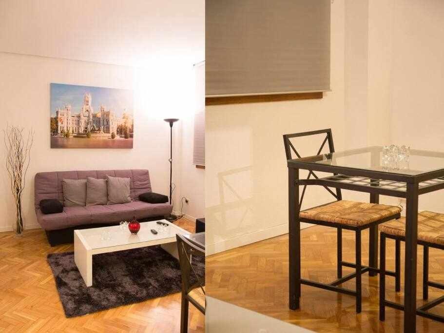 Un Elegante Piso Para Descubrir Madrid Exteriör bild